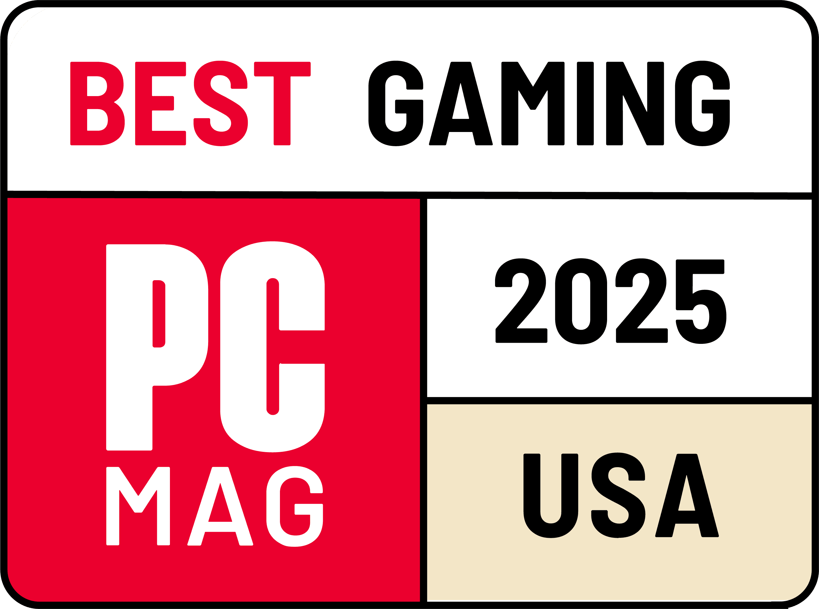 PCMag Best Gaming 2025